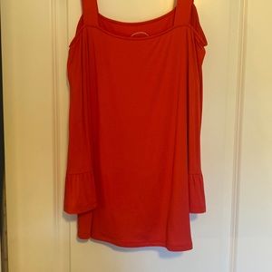 INC cold shoulder top